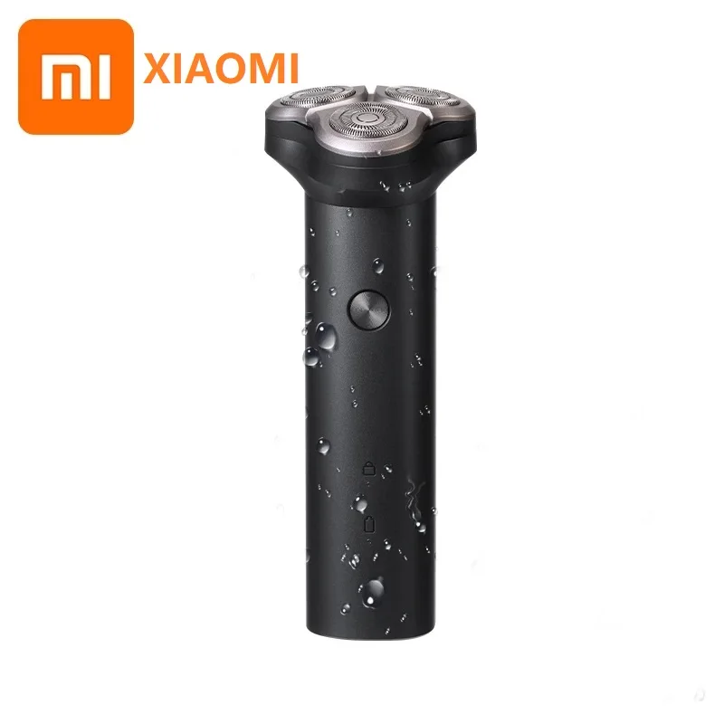 

2022 Xiaomi Electric Shaver S300 Portable Flex Shaver 3 Head Shaving IPX7 Waterproof Washable Beard Trimmer Trimmer
