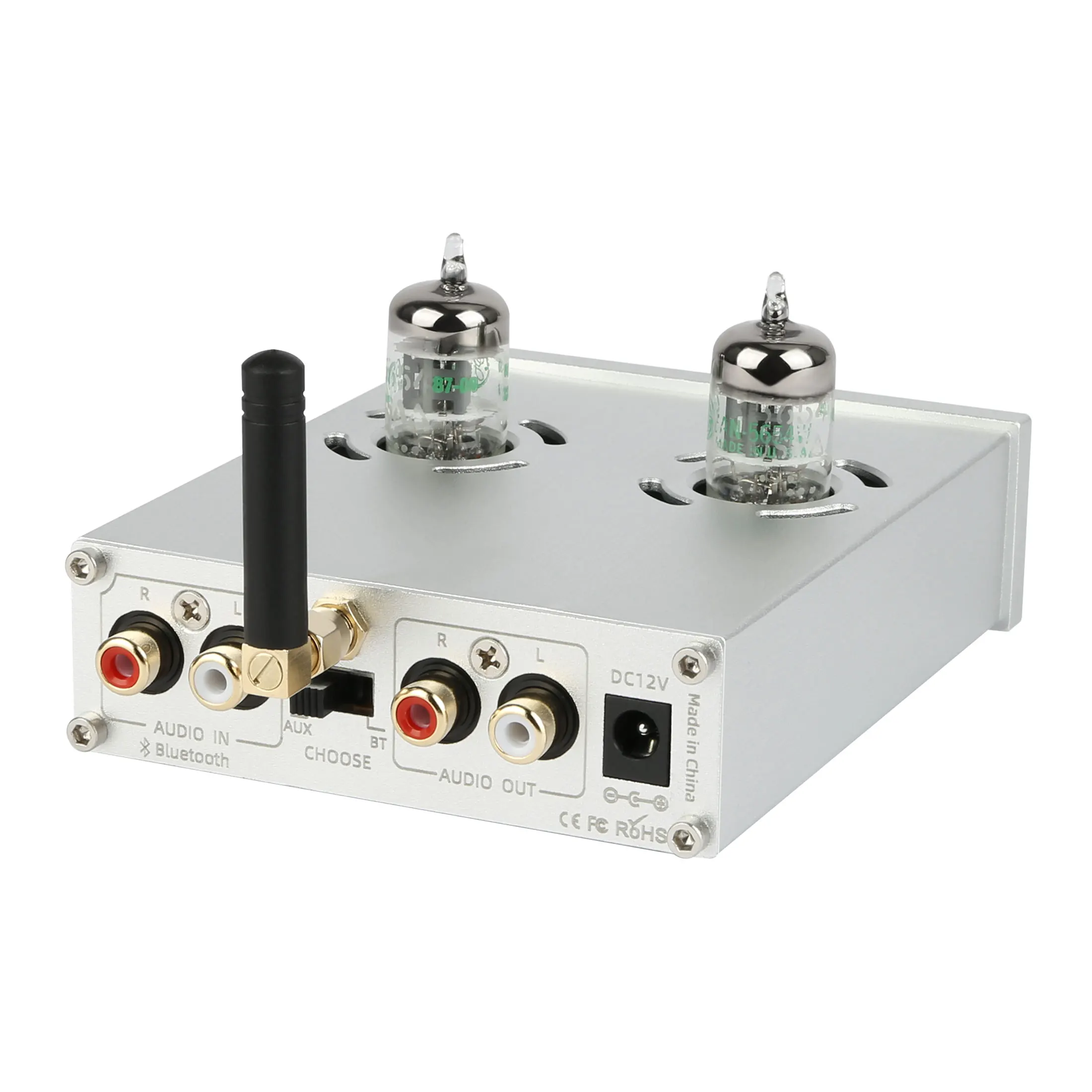 BOALECO BX1 QCC3031 Bluetooth предусилитель GE5654W APTX HD NE5532 HIFI ламповый Домашний кинотеатр