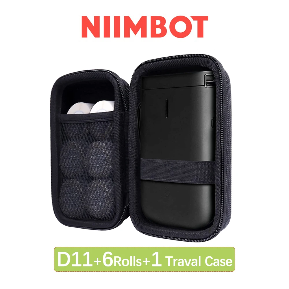 

Принтер для этикеток Niimbot D11, беспроводной принтер для этикеток, чехол для телефона, офиса, дома