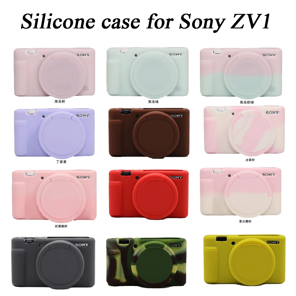 Soft Silicone Camera Case Protective Skin Rubber C