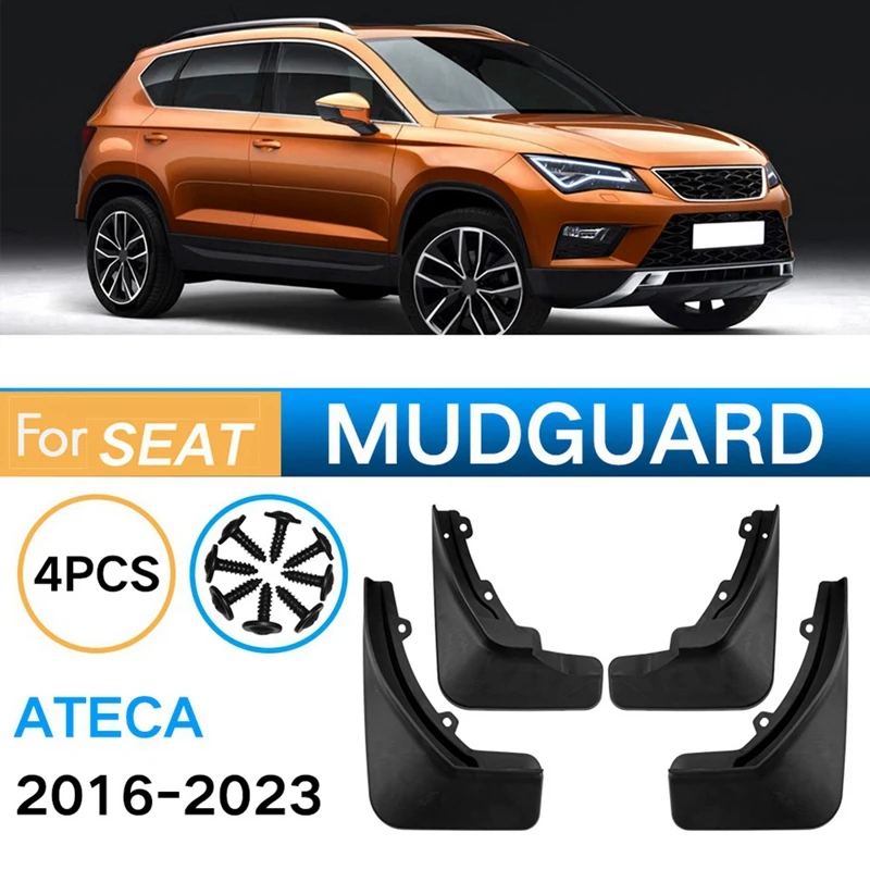 4 шт. брызговики для Seat Ateca 2016-2023