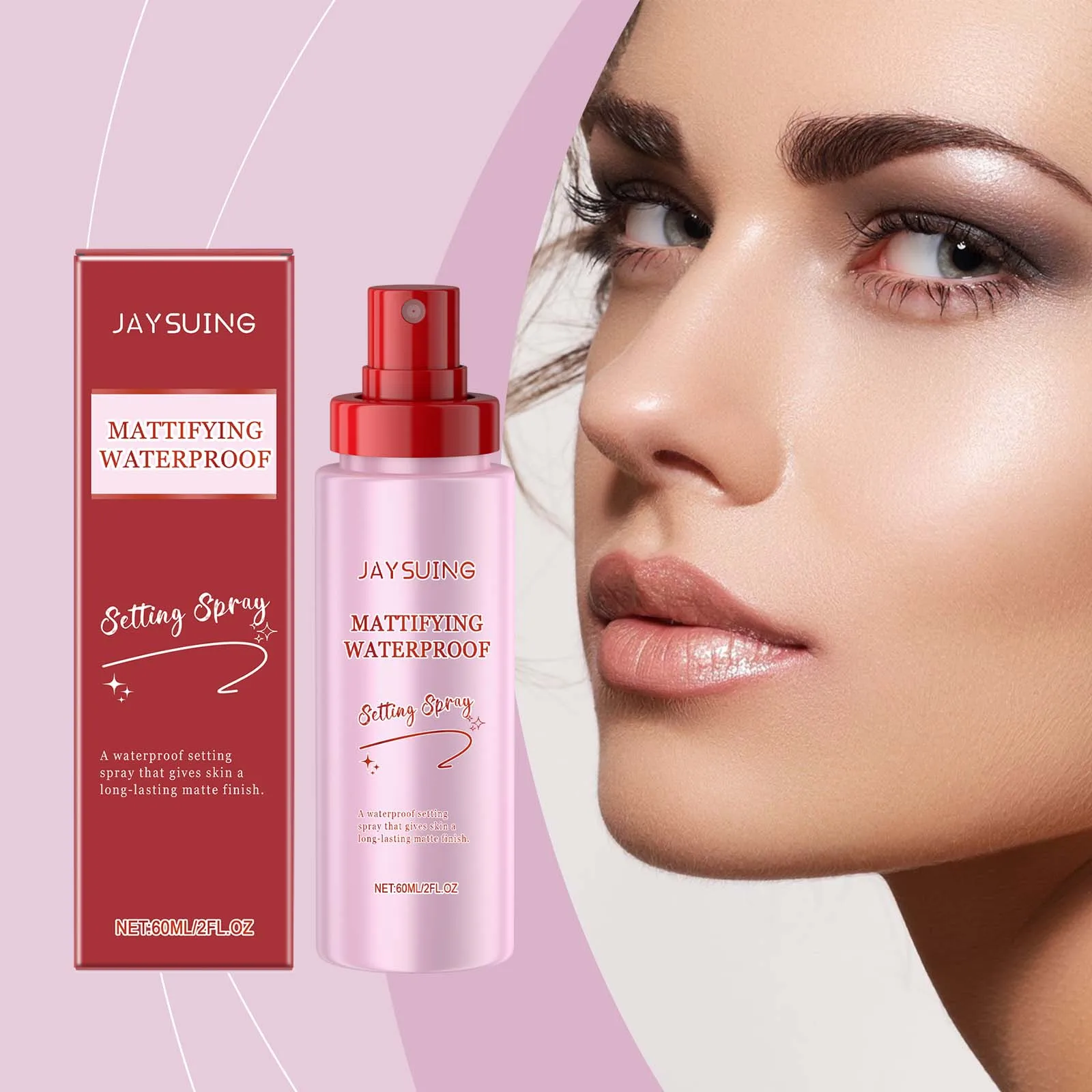 JAYSUING матовый фиксирующий спрей стойкий увлажняющий глянцевый матовая основа для