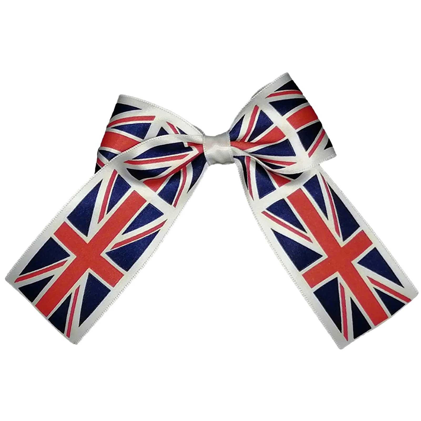 

Бант для волос Union Jack, заколка для волос ручной работы в стиле Союза Джека, Юбилейный бант для волос/заколка для волос/галстук-бабочка для кос...