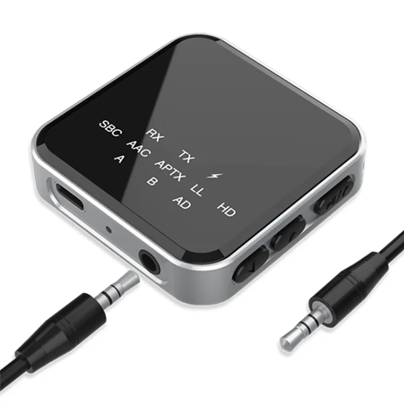 Фото Беспроводной стерео музыкальный адаптер AptX-LL с низкой задержкой и Bluetooth 5,2 №5
