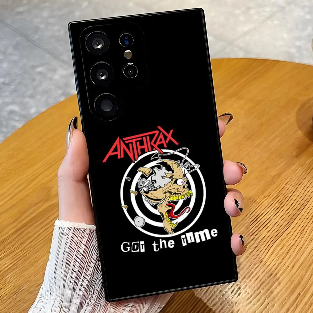 Фото Чехол для телефона A-AnthraxES Band для Samsung S26 S25 Edge S24 S23 S22 Ultra Plus Fe A57 A37 A17 A56 5G, силиконовый чехол №3