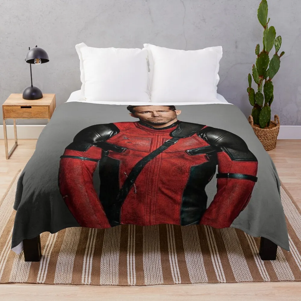 

ryan reynolds Throw Blanket furry blankets blanket for baby Fleece blanket softest blanket