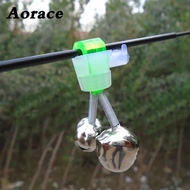 Aorace 5Pcs Fishing Bell Bite Alarms Fishing Rod C