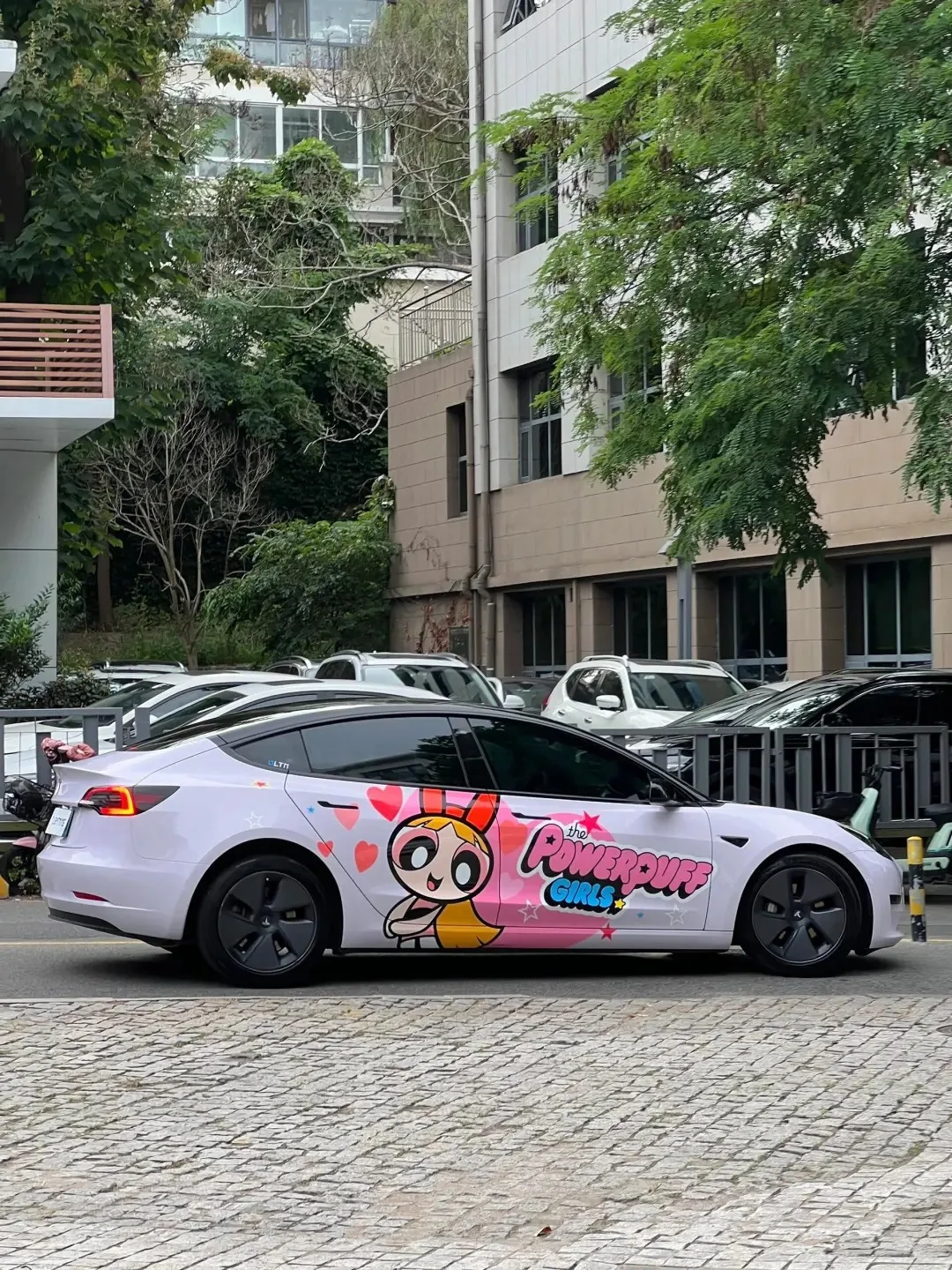 The Powerpuff Girls Custon Made Full Roll Colors Автомобильная упаковка Виниловые автомобильные
