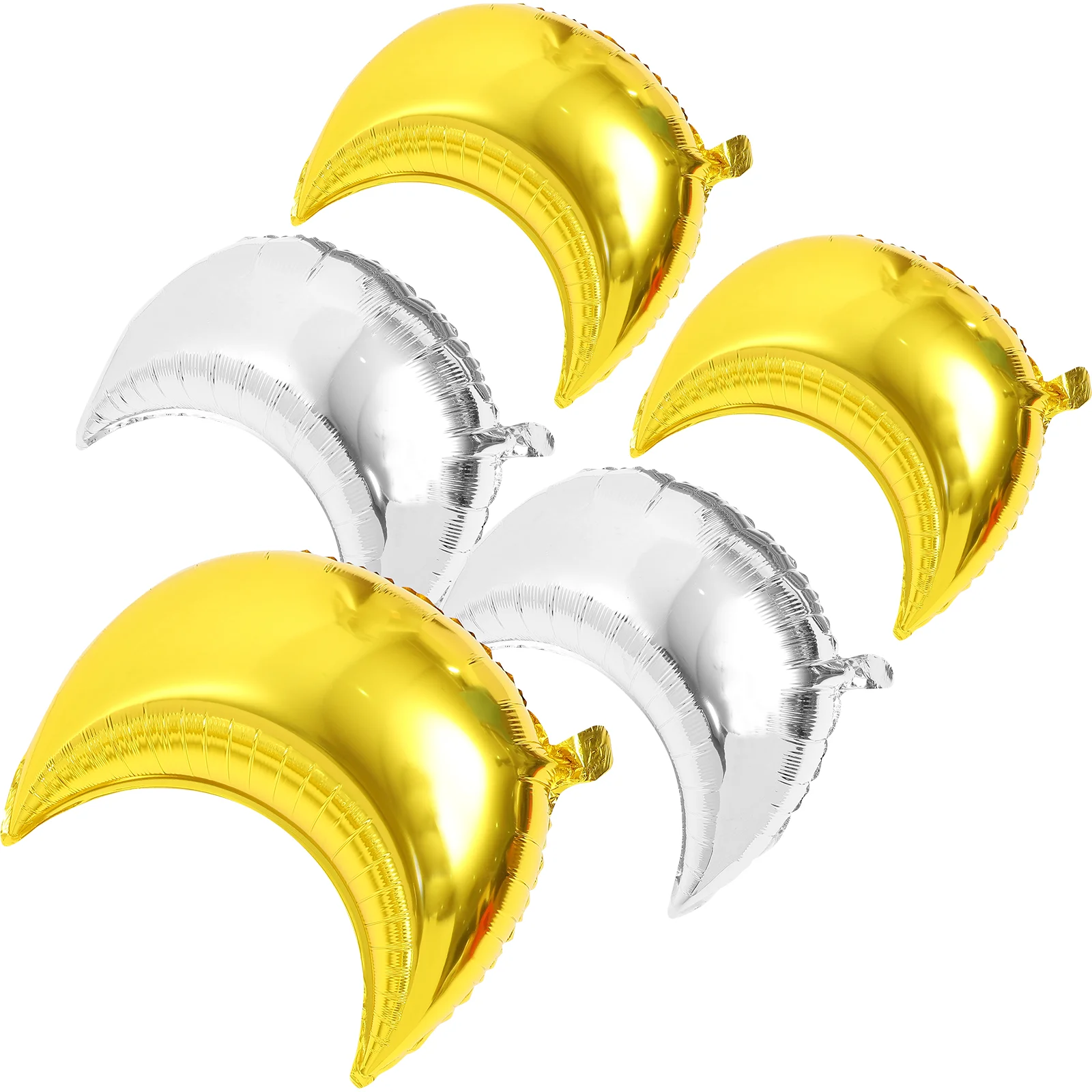 

Balloons Moon Party Eid Balloon Mubarak Ramadan Wedding Shower Baby Birthday Shaped Inflatable Gold Metallic Decoration Holiday