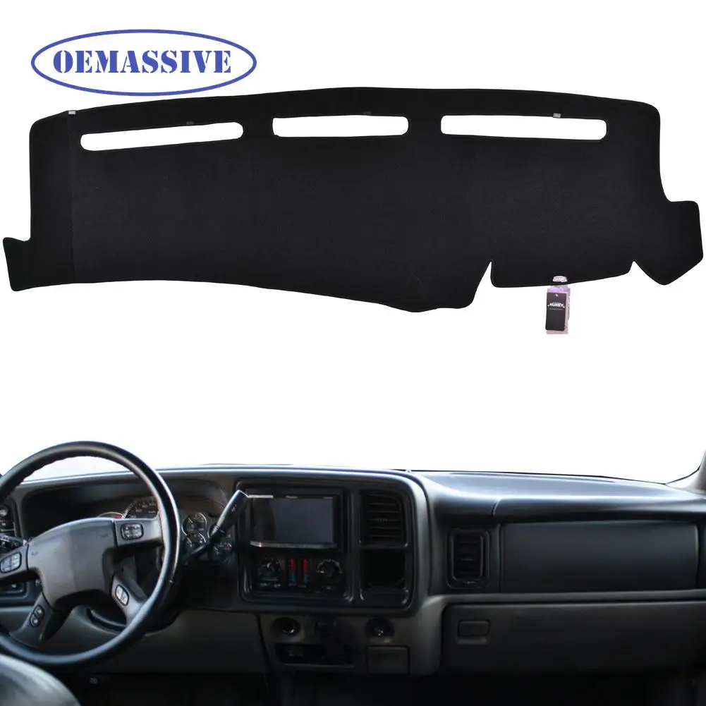 

Коврик OEMASSIVE для приборной панели Chevrolet Silverado 1500 2500 3500 1999-2006, Солнцезащитный ковер