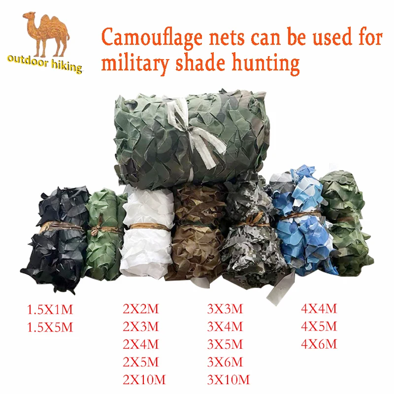

Military camouflage net garden military uniform camouflage net hunting camouflage net car tent white blue green black beige net