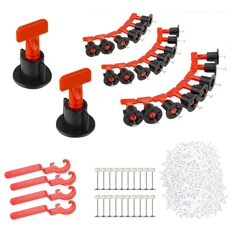 

Plastic Tile Tool Set 200 Pcs For Wall/Floor Tile And Stone Installation