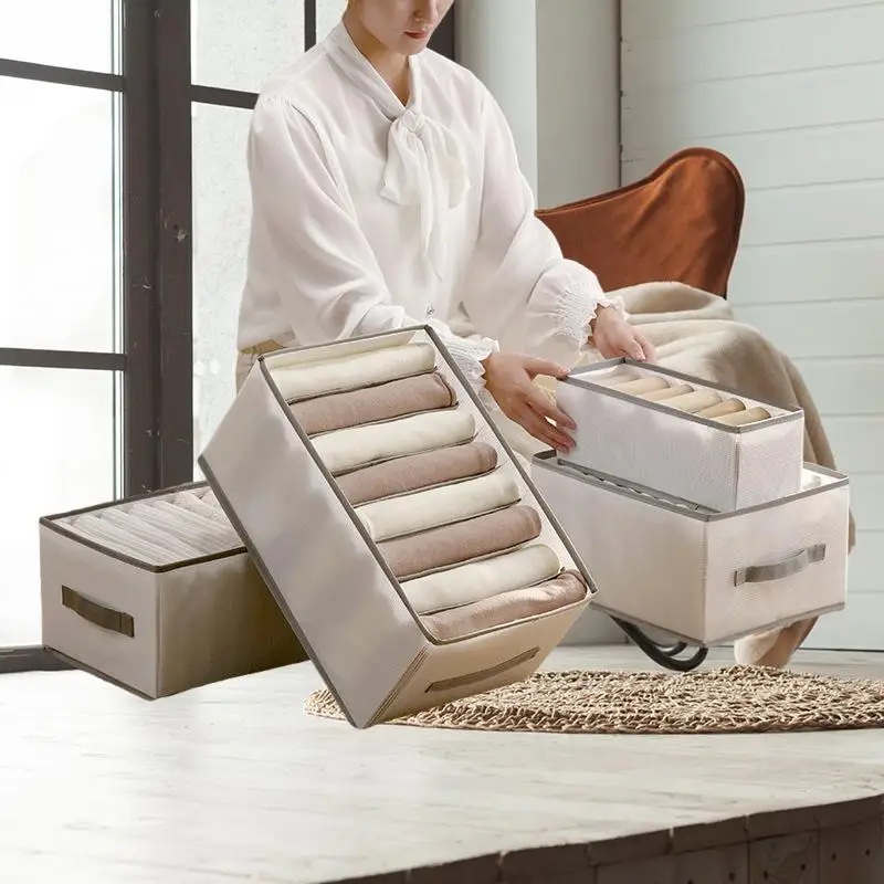 

Maximize Your Wardrobe Space with Our PP Board Clothing Storage Box - Perfect for Pants Storage and Wardrobe Organization