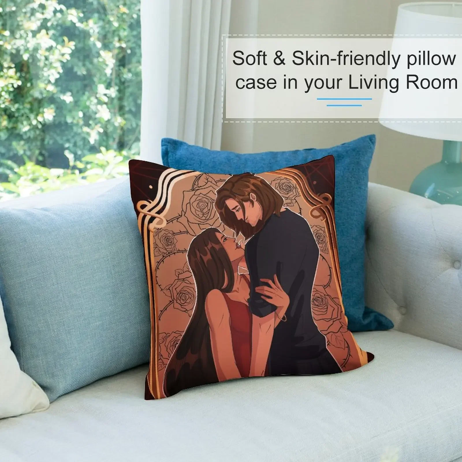 Декоративная подушка Rose and Dimitri рождественская наволочка декоративные подушки