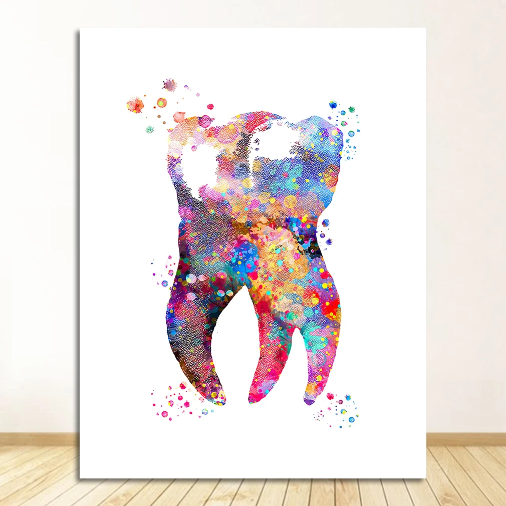 

Молярный плакат, искусство детской цифры, плакаты, стоматологическая Настенная картина, врач, офис, Декор, зуб, анатомическая печать, стоматология