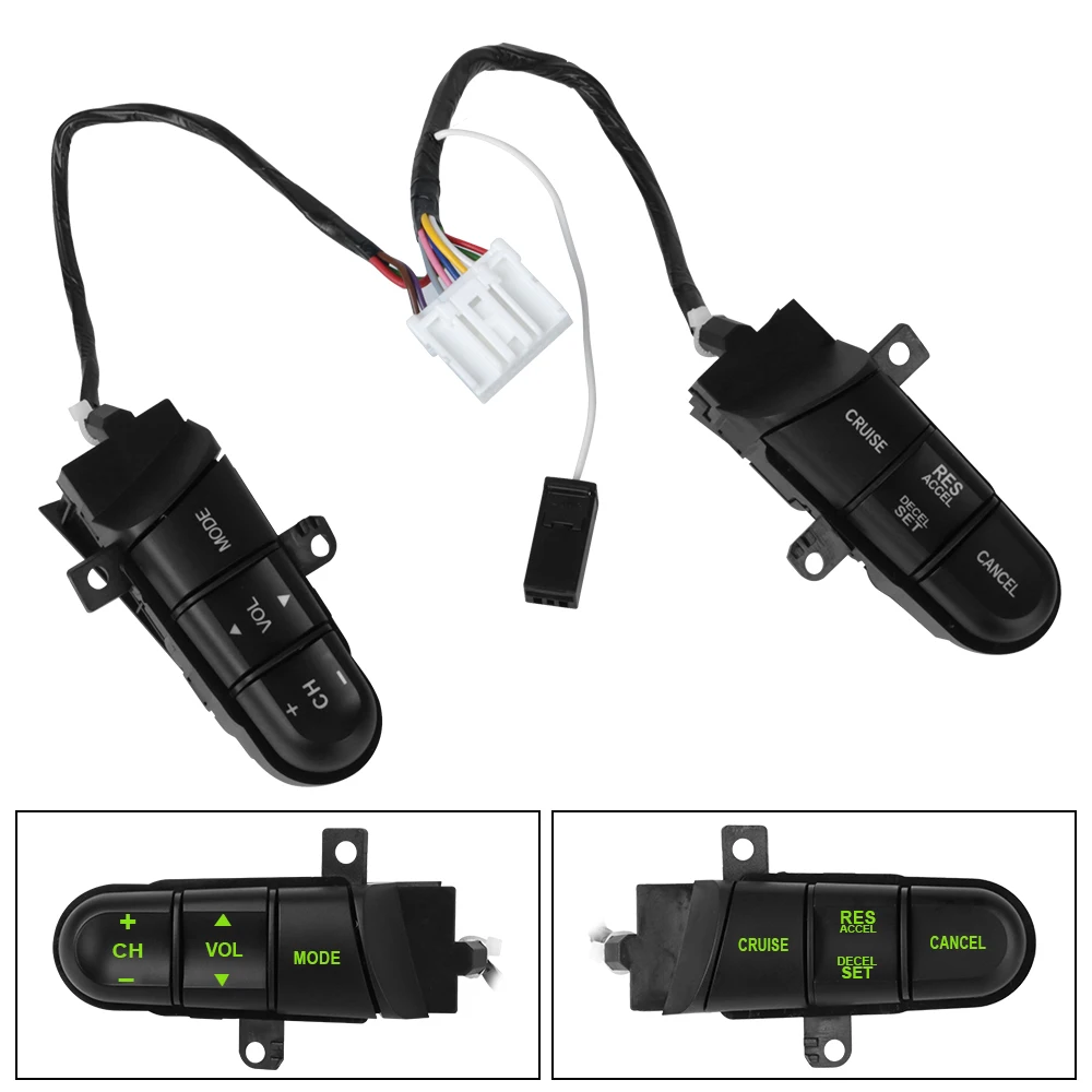 

Steering Wheel Control Buttons Cruise Switch Auto Parts 36770-SNA-A12 For Honda Civic 2006-2011 Fit 2008-2013 City 2009-2014
