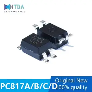 10pcs/lot PC817 A/B/C/D SOP-4 PC817X3CSP9F In Stock