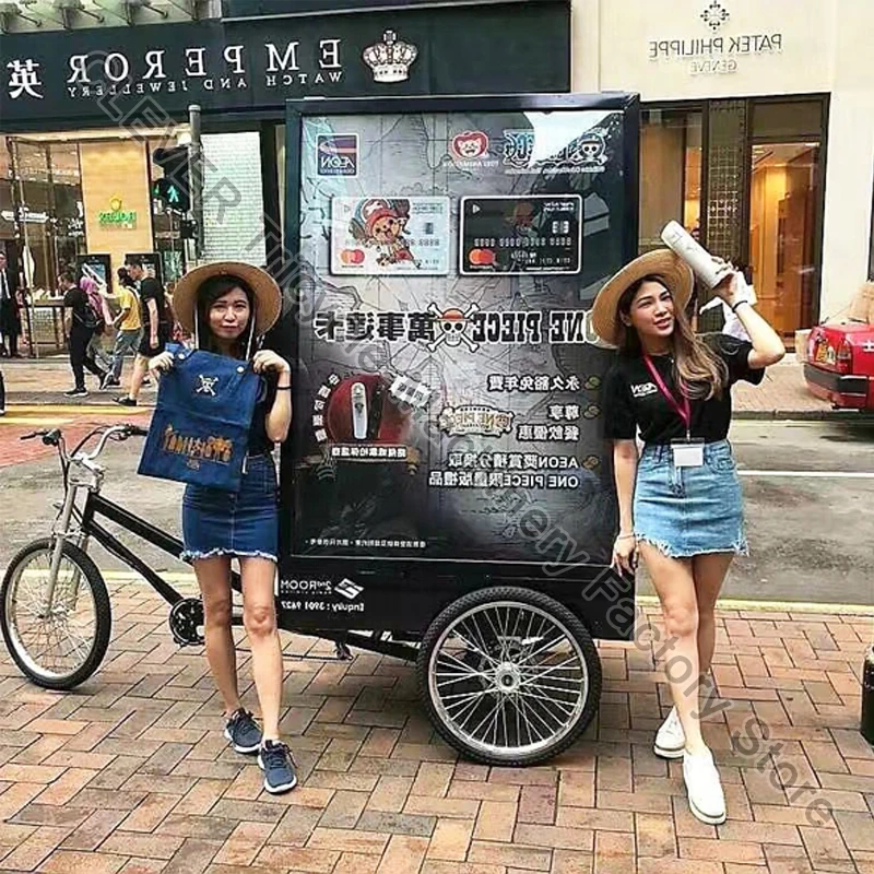LED Advertising Bike Factory Offer Billboard Trike Three Wheel Promotional Bikes/Advertising Tricycle |