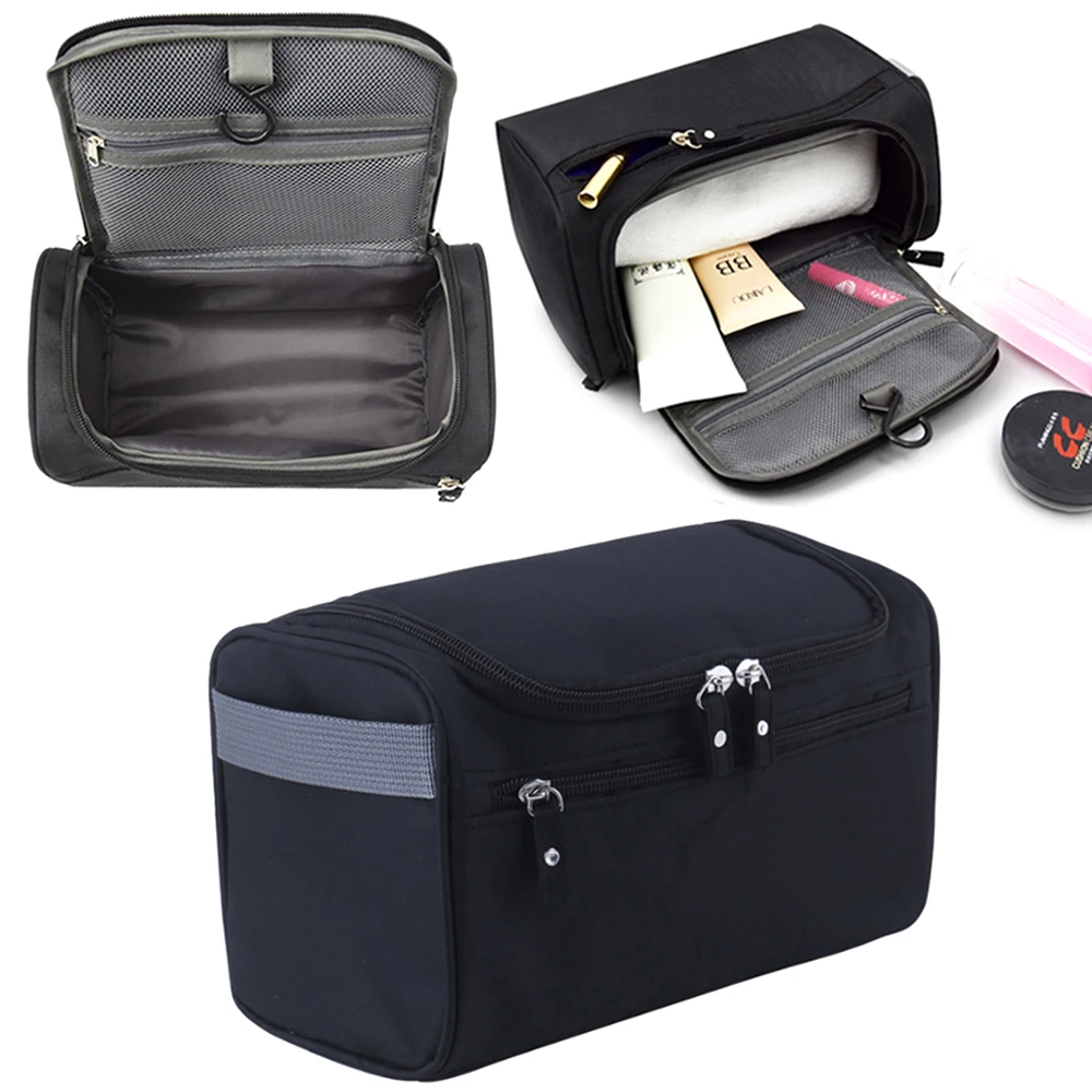

Водонепроницаемая косметичка на молнии для мужчин и женщин, дорожный органайзер для туалетных принадлежностей, уличный мешок для туалетны...