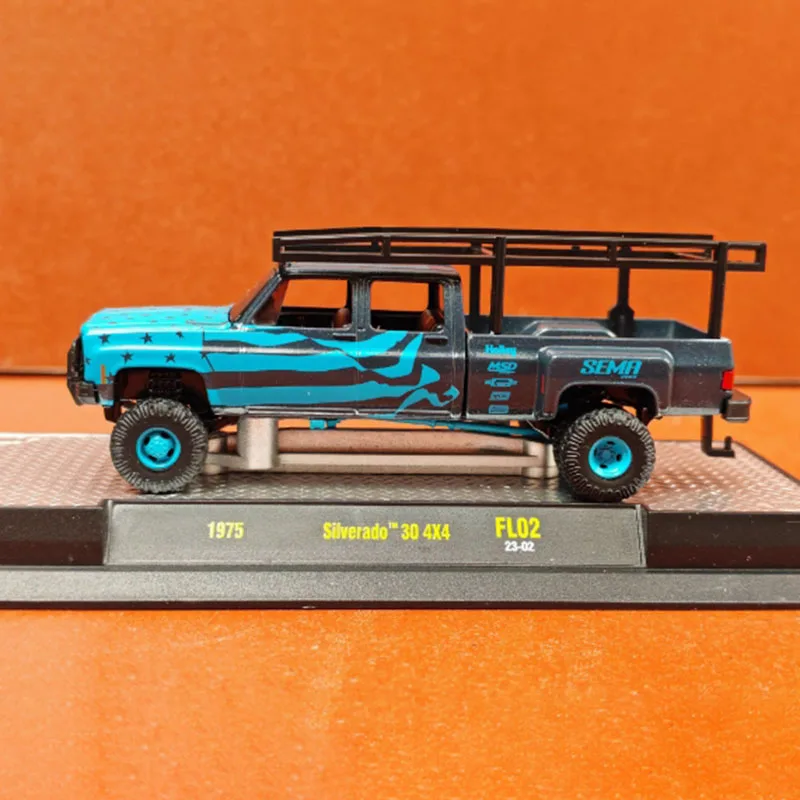 WELLY M2 1/64 Silverado 30 4×4 металлическая модель автомобиля