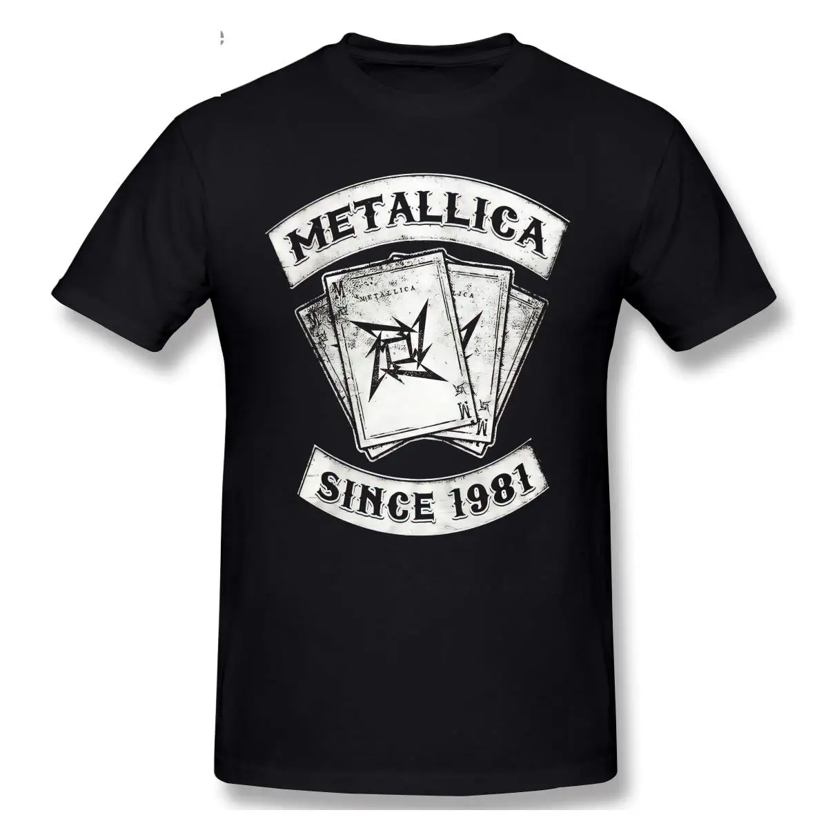 

Metallica-Since 1981 T Shirt Heavy Thrash Metal Rock Band TShirt Designer 2021 Newest Funny T-Shirt Tee Tops