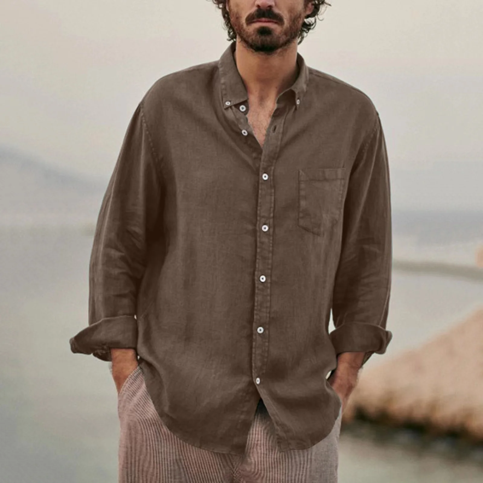 

AN133 Men's spring and autumn jackets are wind resistant, warm, fashionable and comfortable