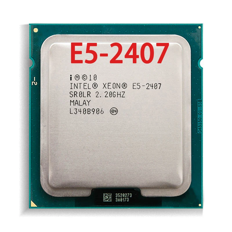 

2 шт./партия, четырехъядерный процессор Intel Xeon E5-2407 E5 2407 2,2 ГГц, 10 МБ, 80 Вт, LGA 1356