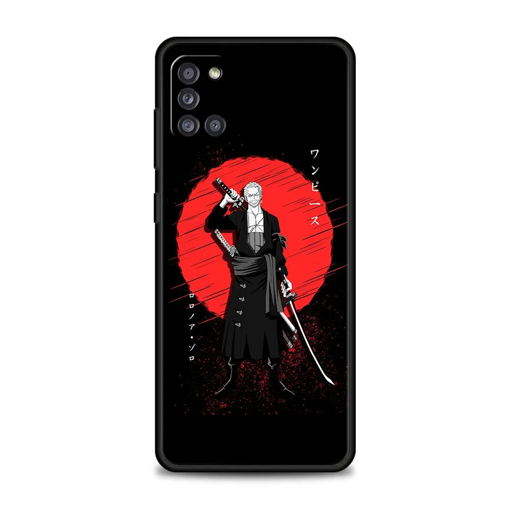 Zoro Cherry Sunset Carcasa Coque Samsung Galaxy A12 A52 A51 A71 A32 A21s A02s A31 A72 A22 A41 A03 A13 чехол для телефона |