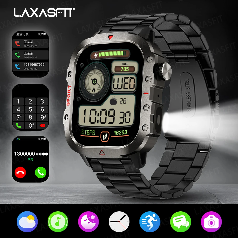 Смарт-часы LAXASFIT для мужчин и женщин цвет в ассортименте