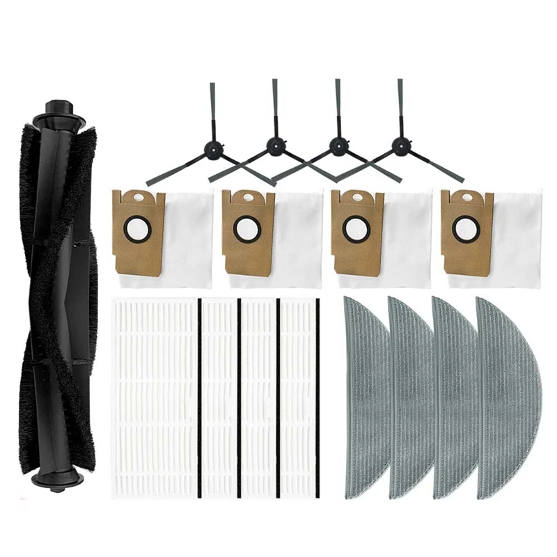 Для Xiaomi Lydsto R1 STYTJOX основная боковая щетка Hepa фильтр пылесборник Швабра тканевая