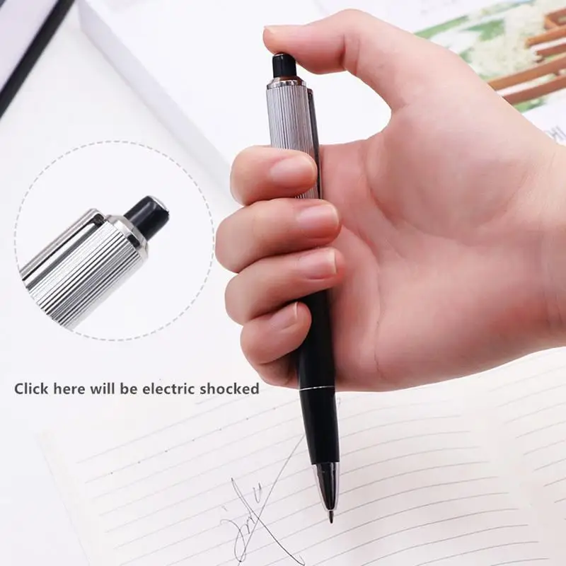 

Novelty Electric Shocking Pens Utility Gadget Gag Joke Hilarious Prank Trick Game For Your Friends And Family Holiday Gifts