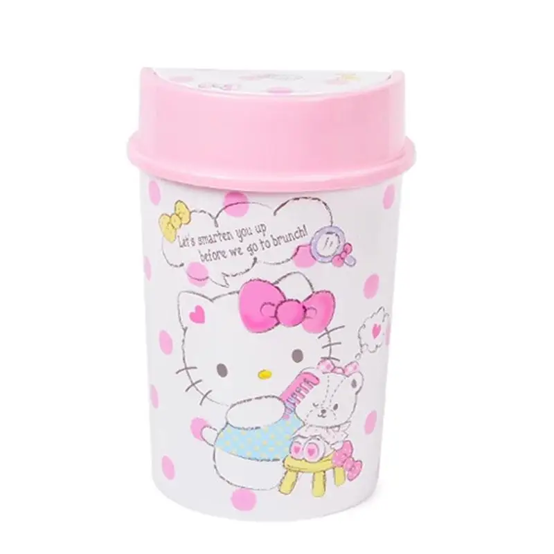 Kawaii Sanrio серия Kuromi аниме мультфильм мусорная корзина My Melody Cinnamoroll Kitty пластиковая