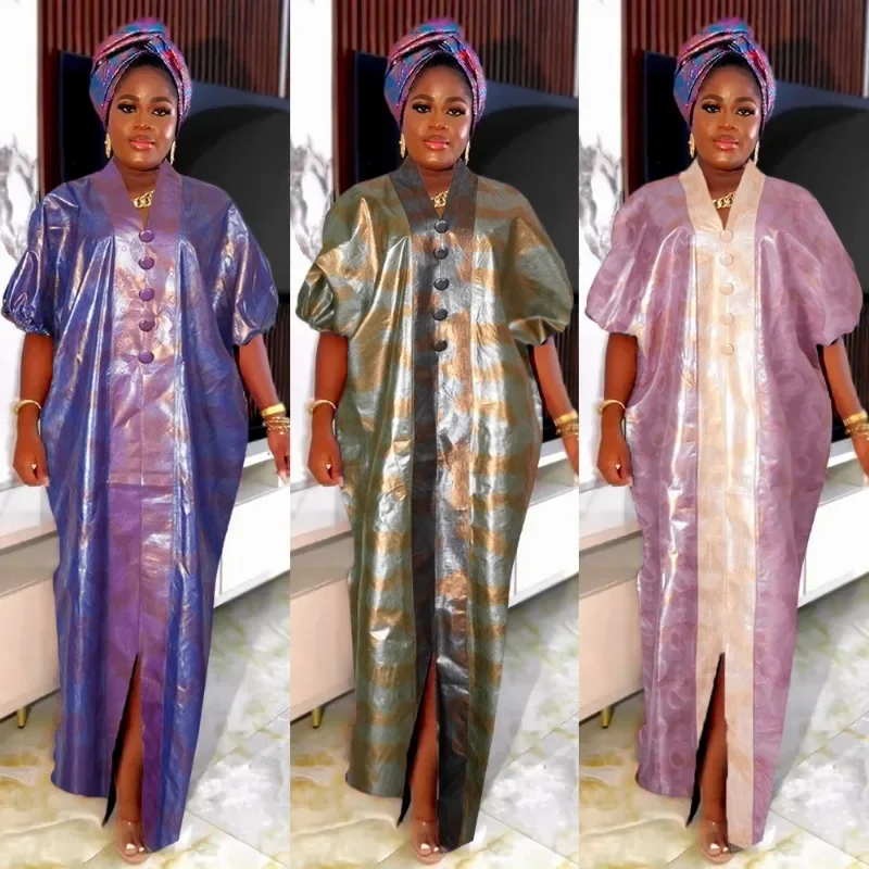 Абая для женщин роскошное платье Boubou Dubai 2024 Djellaba Femme африканское мусульманское