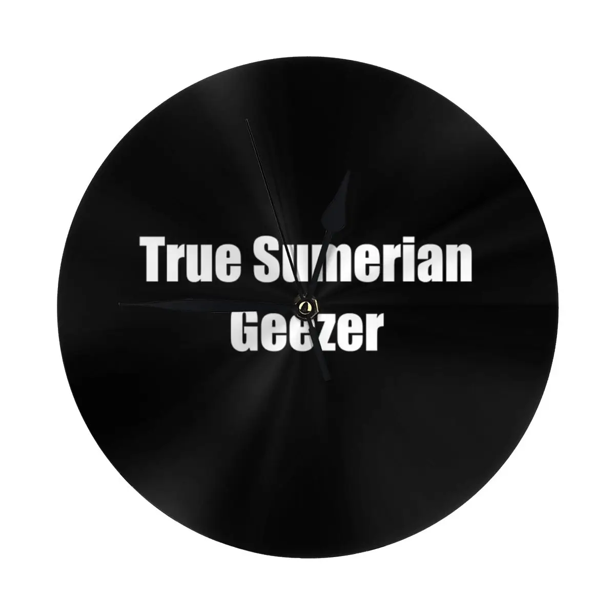 Настоящие сумерские настенные часы Geezer украшение комнаты круглые с обязательным