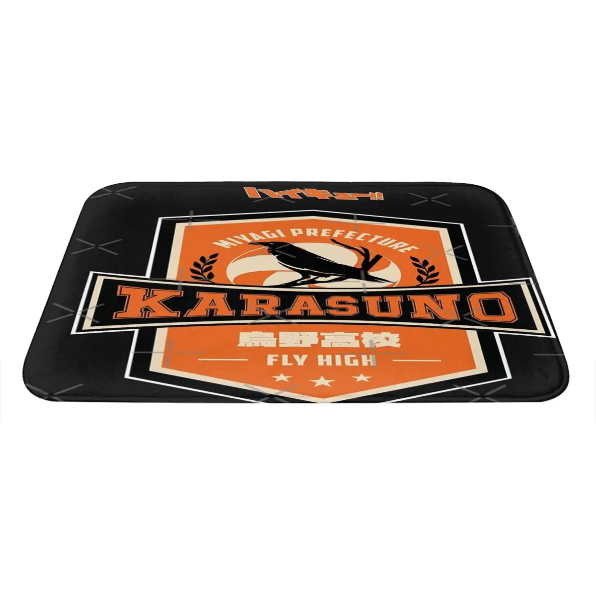 Haikyuu Team Karasuno 2 напольный коврик игровой шаблоны домашний декор настраиваемый