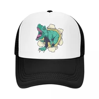 jurassic dinosaur baseball cap sun protection women mens adjustable dino t rex trucker hat summer caps snapback hats