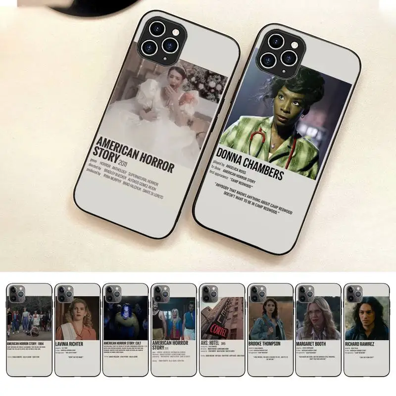 

American Horror Story AHS 1984 Phone Case For Iphone 7 8 Plus X Xr Xs 11 12 13 14 Se2020 Mini Pro Max Case