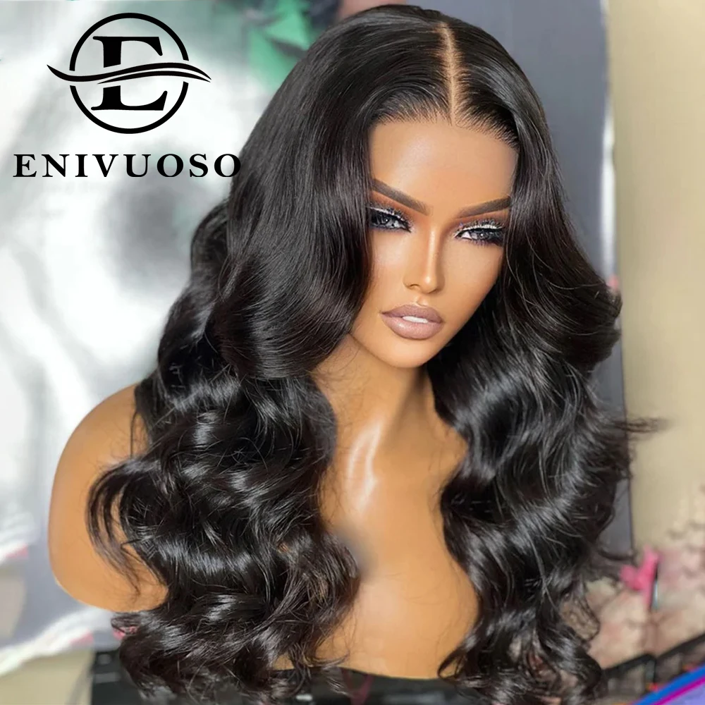 

Парик из синтетического кружева с предварительно выщипанными детскими волосами, натуральный черный бесклеевой парик, 28, 30 дюймов, длинные волнистые парики на сетке для чернокожих женщин