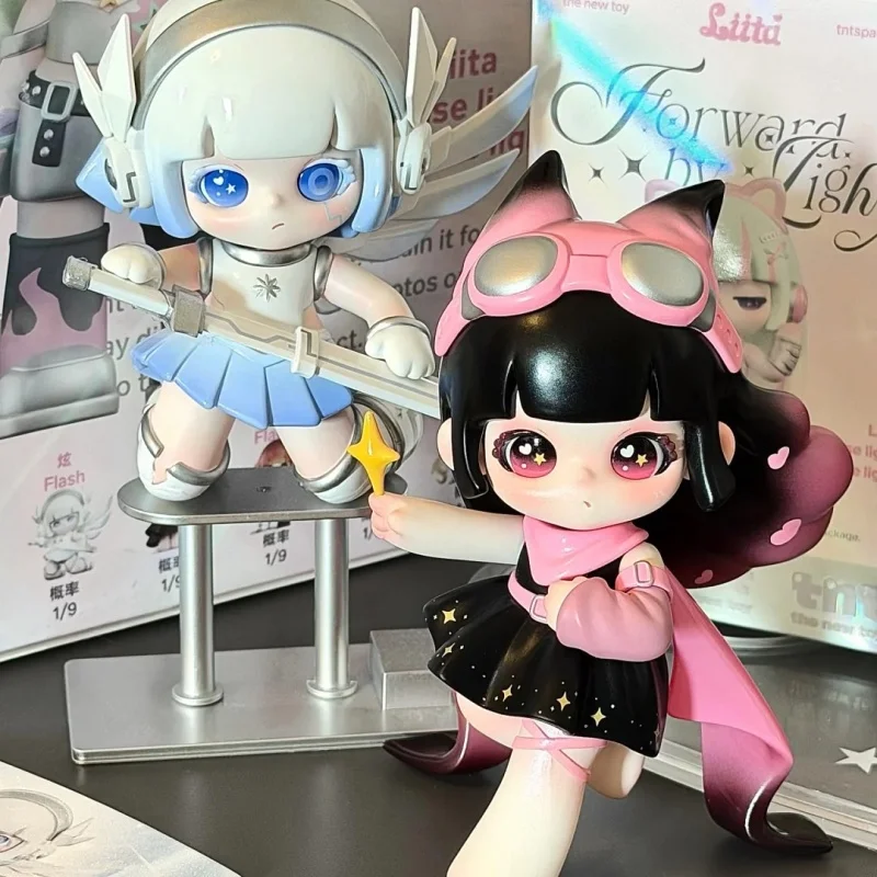 Фото Оригинальная коллекционная фигурка Liita Forward By Light Series Liita V3 Blind Box, кавайная модель для декора рабочего стола, загадочная коробка, игрушка-сюрприз, подарок №3