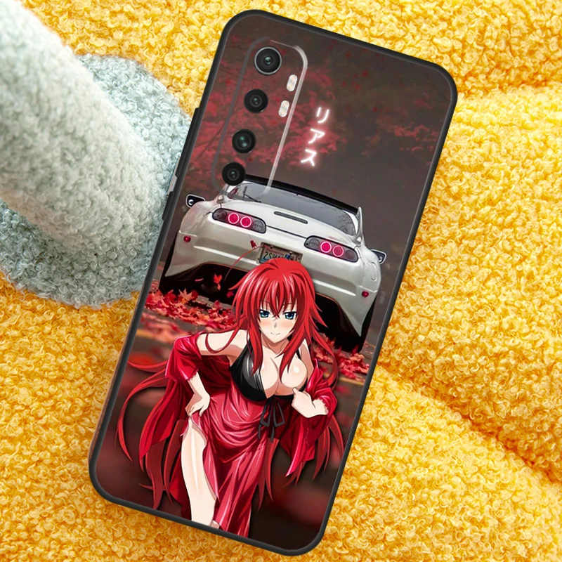Чехол Rias Gremory для старшей школы DxD POCO X3 X4 Pro F4 GT M3 M4 F3 чехол Xiaomi 12S Ultra 12 11T Mi 11 Lite |