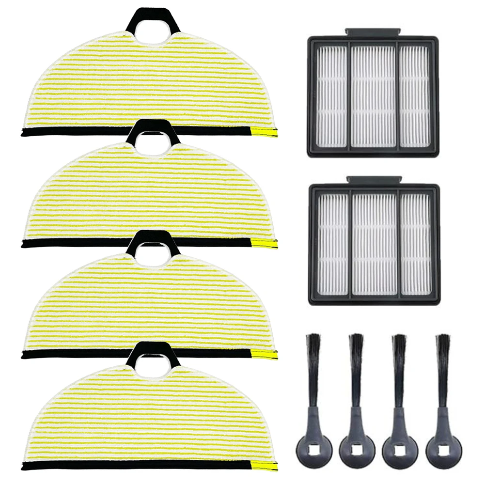 

Vacuum Cleaner Side Brush Filters Cleaning Mop Pads Replaces For Shark RV2001WD AV2001WD Robot Sweeper Accessory