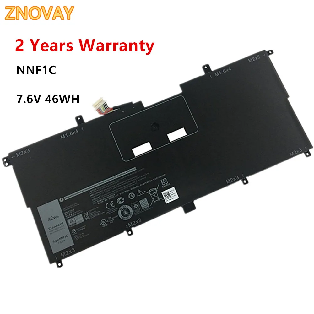 Фото Аккумулятор для ноутбука ZNOVAY 7,6 В, 46 Втч, NNF1C HMPFH для Dell XPS 13 9365 XPS13-9365-D1805TS,D1605TS N003X9365-D1516FCN NP0V3 P71G №1