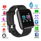 Мужские и женские Смарт-часы Relogio 116 Plus Монитор артериального давления водонепроницаемый трекер Браслет пульсометр Смарт-часы для Android IOS
