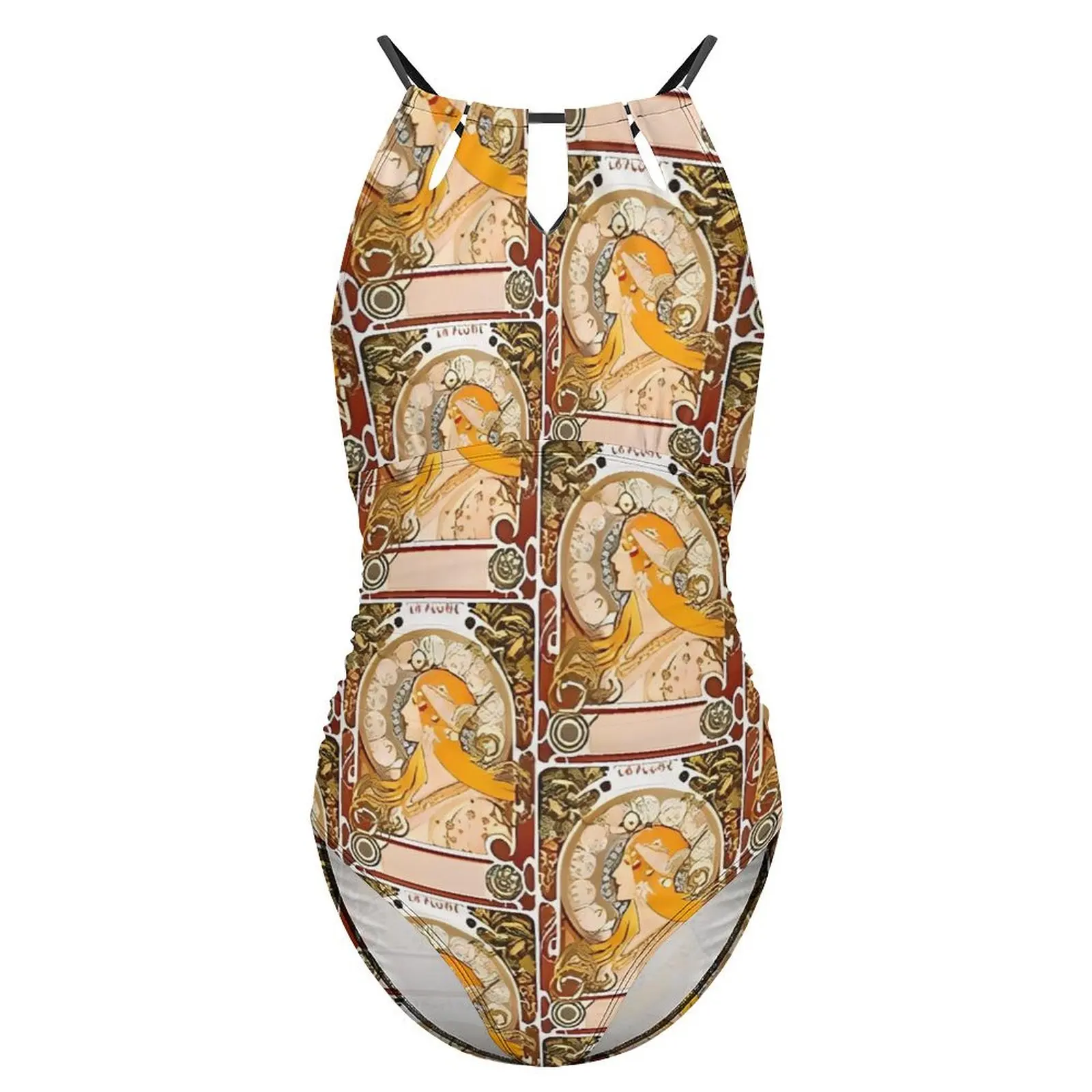 Купальник Art Nouveau Alphonse сексуальный купальник Maria Mucha Zodiaque цельный классический