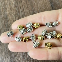 zinc alloy 89mm perforated plum blossom 3 way spacer connector diy jewelry amulet bracelet necklace making supplies accessories