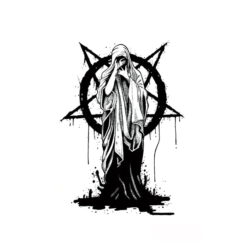 Тату-наклейки лотос цветок петли в руке искусство искусства тела для мужчин и