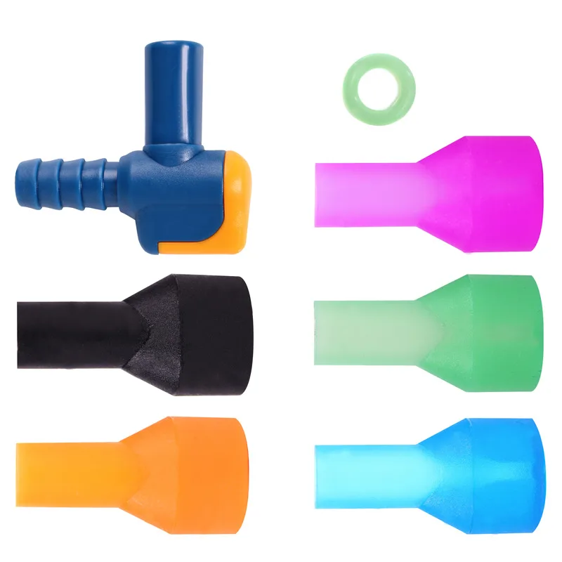 Replacement Hydration Bite Valves With Colorful Silicone Mouthpieces For Cycling Sports Bladder Water Bag Outdoor Nozzle