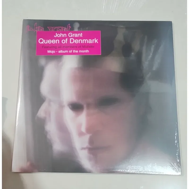 Фото Оригинальный виниловый альбом Джона Гранта Queen of Denmark, 2LP, новый, в запечатанной упаковке. №1