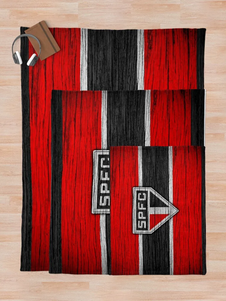 Одеяло S?o Paulo FC Детские мягкие кровати Мягкие плюшевые дизайнерские одеяла в