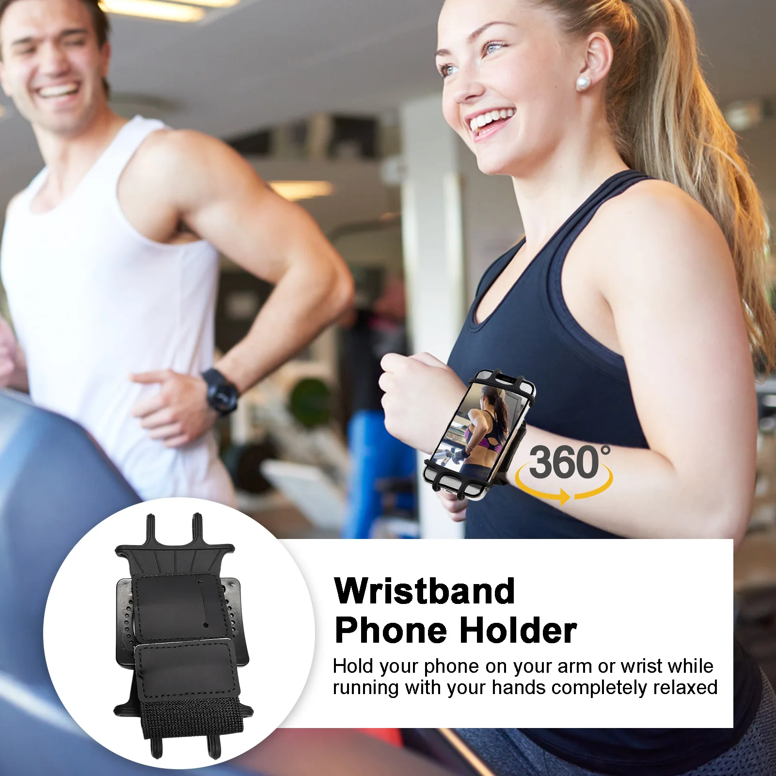 Спортивная стандартная Подставка для сотового телефона с поворотом на 360